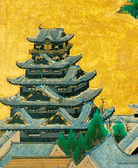 昔と今の大阪城
