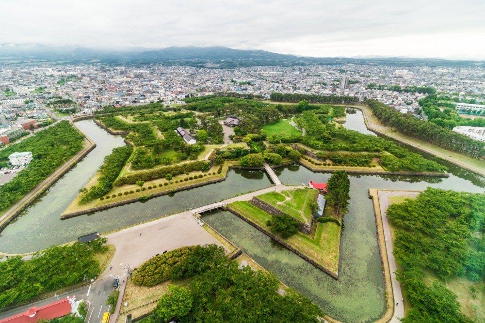五稜郭の星型の秘密について調べてみた「未完成の北海道最新鋭城郭」