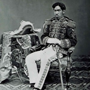 画像：明治天皇。1873年内田九一撮影 wiki c