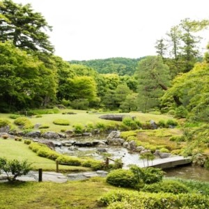 画像：京都 無鄰菴の庭園 wiki c