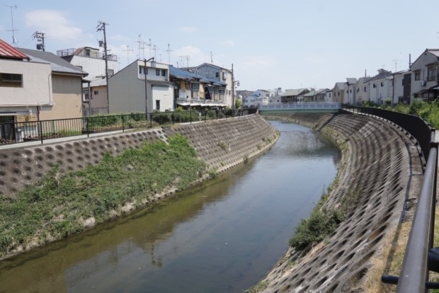 画像：平野郷船着き場跡界隈（撮影：高野晃彰）