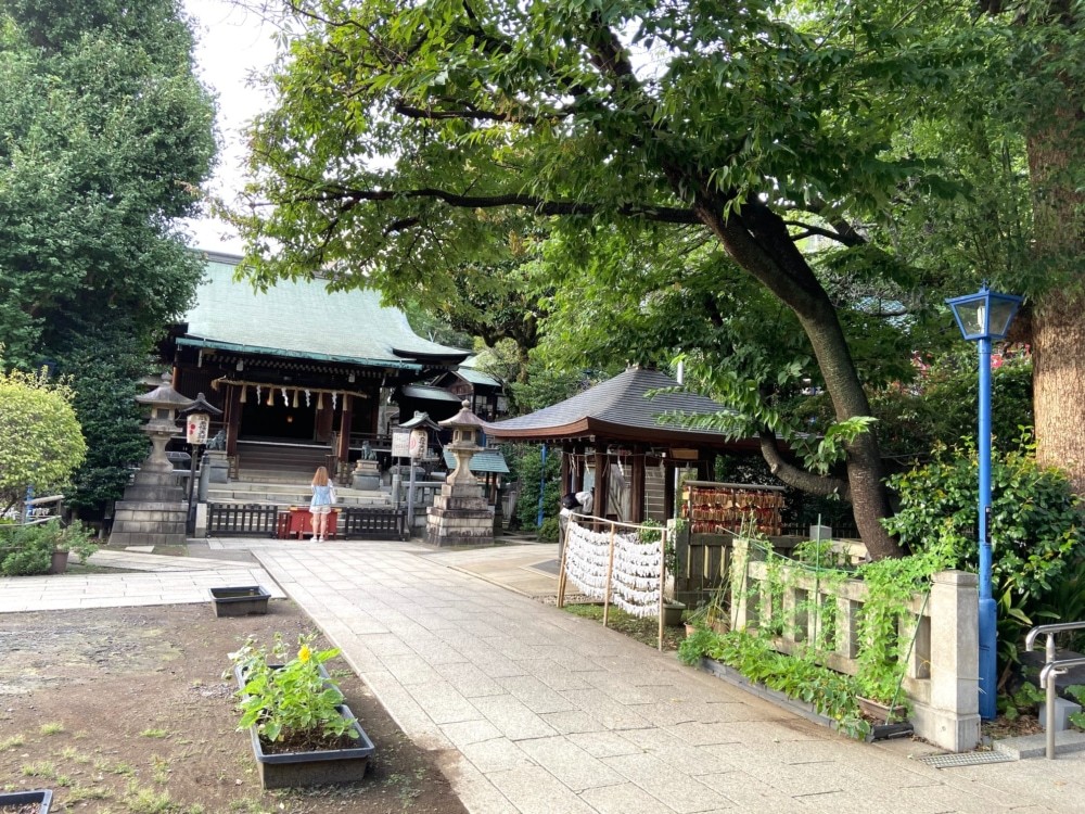 五條天神社と花園稲荷神社（お穴様）