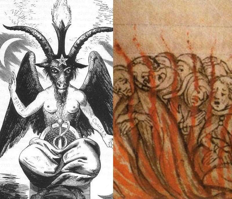 『悪魔崇拝』していたとでっち上げられ、処刑されたテンプル騎士団