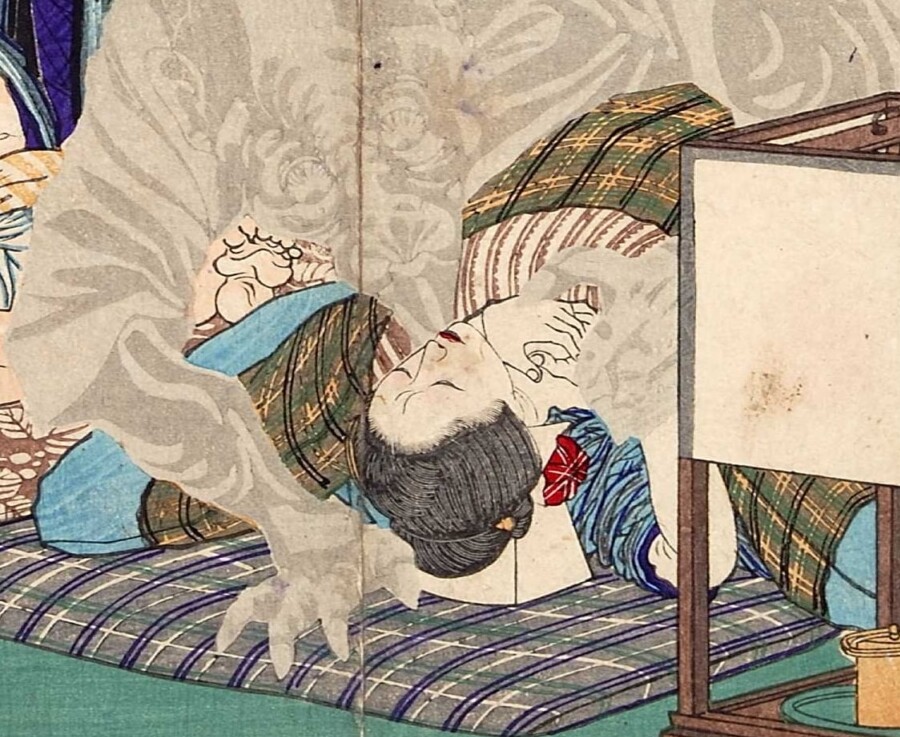 【寝ている女性の口を舐める怪物】明治時代の新聞が報じた「黒坊主」とは
