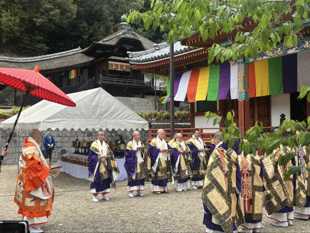 「高野山で一時途絶えた行事が今も続く」天野山金剛寺800年の正御影供【河内長野市】